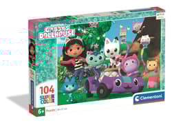 Puzzle 104 Super kolor Gabbys Dollhouse 25034