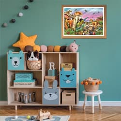 Galeria - zdjęcie nr. 4 - Puzzle 104 Super Kolor Land of Dinosaurus 25779