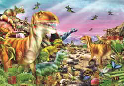 Galeria - zdjęcie nr. 5 - Puzzle 104 Super Kolor Land of Dinosaurus 25779