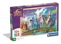 Puzzle 104 Super kolor Unicorn Academy 25091