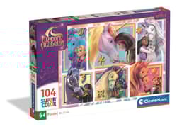 Puzzle 104 Super kolor Unicorn Academy 25094