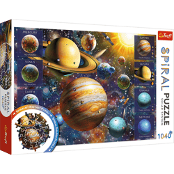 Puzzle 1040 Spiral Układ Słoneczny 40013