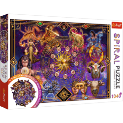 Puzzle 1040 Spiral Znaki zodiaku 40015