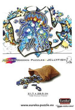 Galeria - zdjęcie nr. 4 - Puzzle 106 drewniane kolorowe Meduza