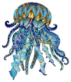 Galeria - zdjęcie nr. 3 - Puzzle 106 drewniane kolorowe Meduza