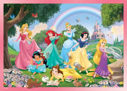 Galeria - zdjęcie nr. 2 - Puzzle 108 maxi double-face Princess 2 304-74181