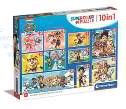 Puzzle 10w1 super kolor Paw Patrol 20270