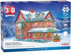 Puzzle 1100 3D Christmas House 9910-5817