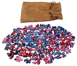 Galeria - zdjęcie nr. 4 - Puzzle 112 drewniane kolorowe Ryba