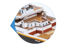 Galeria - zdjęcie nr. 3 - Puzzle 113 3D Statek Titanic