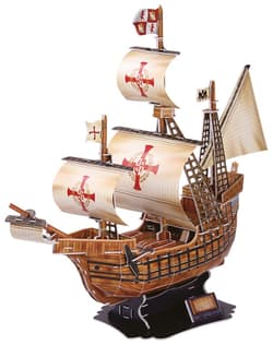 Galeria - zdjęcie nr. 2 - Puzzle 113 3D Żaglowiec Santa Maria