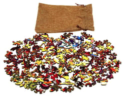 Galeria - zdjęcie nr. 2 - Puzzle 118 drewniane kolorowe Berneński Pies Pasterski