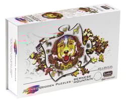 Puzzle 118 drewniane kolorowe Berneński Pies Pasterski