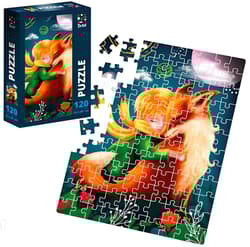 Galeria - zdjęcie nr. 2 - Puzzle 120 Chłopiec i Lis DT100-10