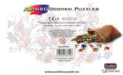 Galeria - zdjęcie nr. 4 - Puzzle 120 drewniane kolorowe Słoń