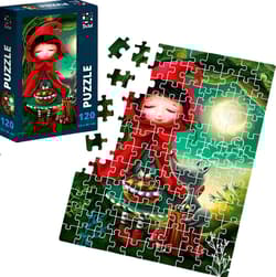 Galeria - zdjęcie nr. 2 - Puzzle 120 Dziewczyna i Wilk DT100-11