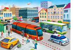 Galeria - zdjęcie nr. 2 - Puzzle 120 Rynek miejski B-13555-1
