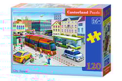 Puzzle 120 Rynek miejski B-13555-1