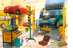 Galeria - zdjęcie nr. 2 - Puzzle 120 Warsztat samochodowy B-13531-1