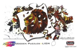 Galeria - zdjęcie nr. 2 - Puzzle 121 drewniane kolorowe Lew