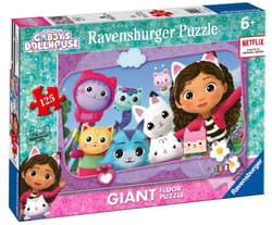 Puzzle 125 Koci domek Gabi Giant