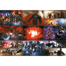Galeria - zdjęcie nr. 2 - Puzzle 13500 Trefl Prime UFT The Ultimate Marvel Collection 81024