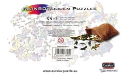 Galeria - zdjęcie nr. 3 - Puzzle 137 drewniane kolorowe Sowa