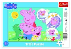 PUZZLE 15 Ramkowe Najmilsza świnka Peppa Pig 31434