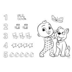 Galeria - zdjęcie nr. 2 - Puzzle 15 Super Giant Cocomelon,Wesoły dzień przyjaciół 42011