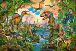Galeria - zdjęcie nr. 3 - Puzzle 150 Dinozaury + tatuaże 108667