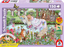 Puzzle 150 PQ Księżniczka i Jednorożec 113962