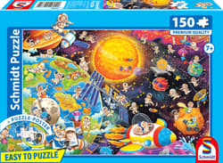 Puzzle 150 PQ Zabawa w kosmosie 114371