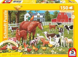 Puzzle 150 PQ Zwierzęta na wsi 114374