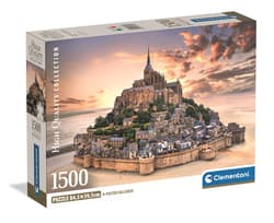 Puzzle 1500 Compact  The Mount Saint Michel Rising 31730