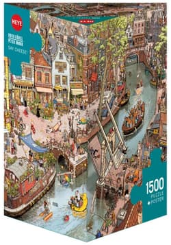 Puzzle 1500 Czas na zdjęcie ( Puzzle+plakat)
