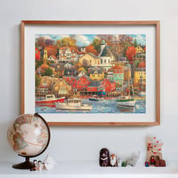 Galeria - zdjęcie nr. 5 - Puzzle 1500 HQ Good Times Harbor 31685