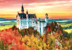 Galeria - zdjęcie nr. 2 - Puzzle 1500 Jesień w Neuschwanstein Niemcy 110475