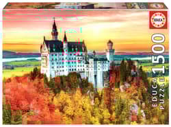 Puzzle 1500 Jesień w Neuschwanstein Niemcy 110475