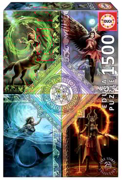 Puzzle 1500 Magia żywiołów Anne Stokes 112859