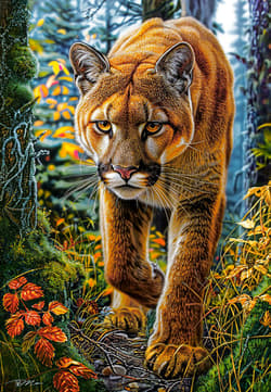 Galeria - zdjęcie nr. 2 - Puzzle 1500 Mountain Lion In The Forest C-152261-2