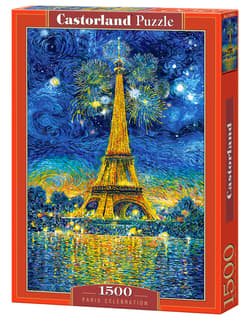 Puzzle 1500 Obchody Paryża C-151851