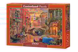 Puzzle 1500 Romantyczny wieczór w Wenecji C-151981-2