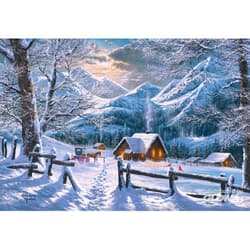 Galeria - zdjęcie nr. 2 - Puzzle 1500 Śnieżny poranek C-151905-2