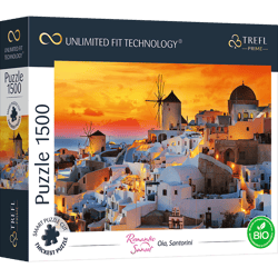 Puzzle 1500 UFT Romantic Sunset Oia Santorini 26195