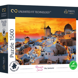 Puzzle 1500 UFT Romantic Sunset Oia Santorini 26195
