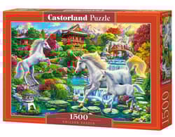 Puzzle 1500 Unicorn Garden C-152117-2