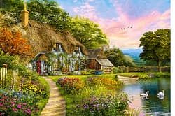 Galeria - zdjęcie nr. 2 - Puzzle 1500 Wiejski domek C-151998-2