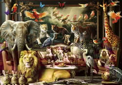 Galeria - zdjęcie nr. 2 - Puzzle 1500 Zwierzęta w salonie 113421