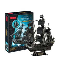 Galeria - zdjęcie nr. 2 - Puzzle 155 3D Okręt Piracki zemsta królowej Anny