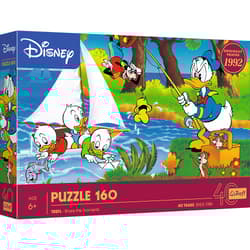 Puzzle 160 40-lecie Trefl Przygoda nad jeziorem 40053